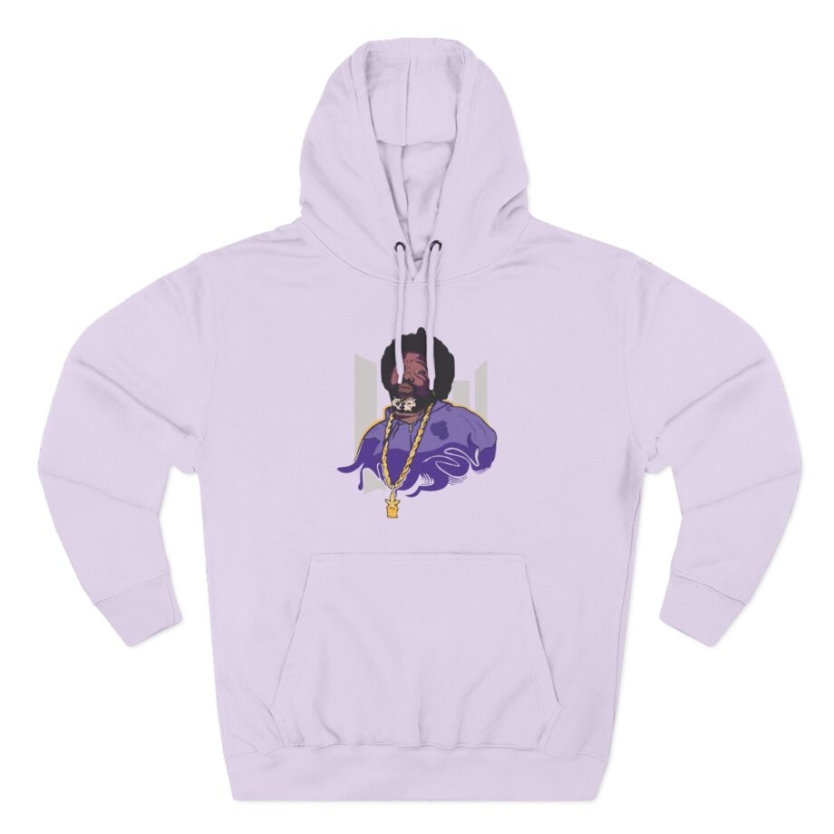 Afroman Because I got High Three-Panel Fleece Hoodie