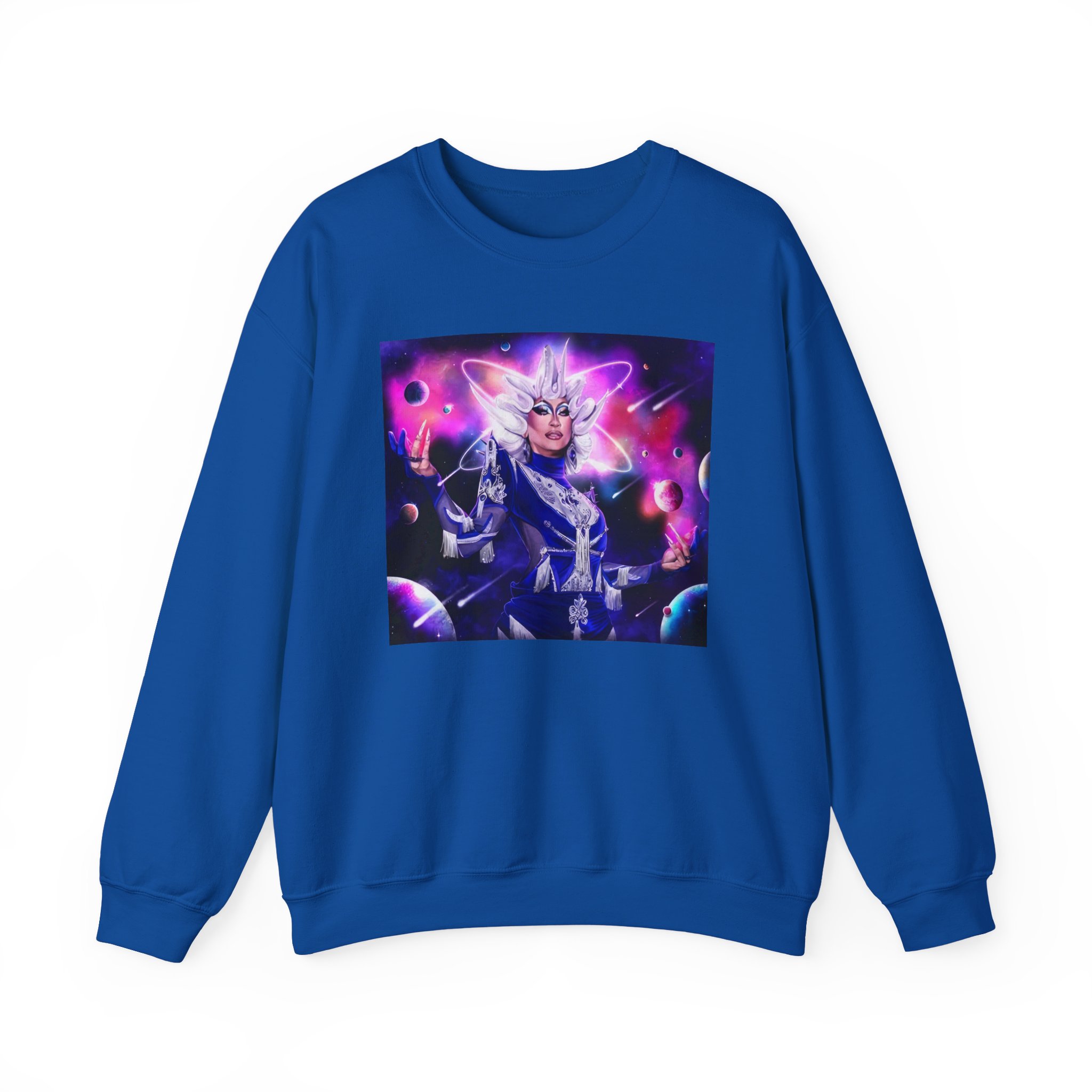 Anetra Galaxy Unisex Heavy Blendâ„¢ Crewneck Sweatshirt