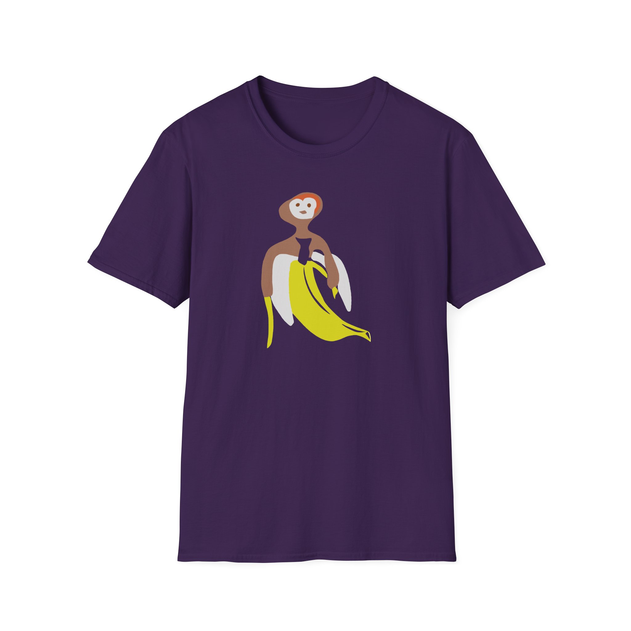 Spoonkid Inspired Banana Unisex Softstyle T-Shirt