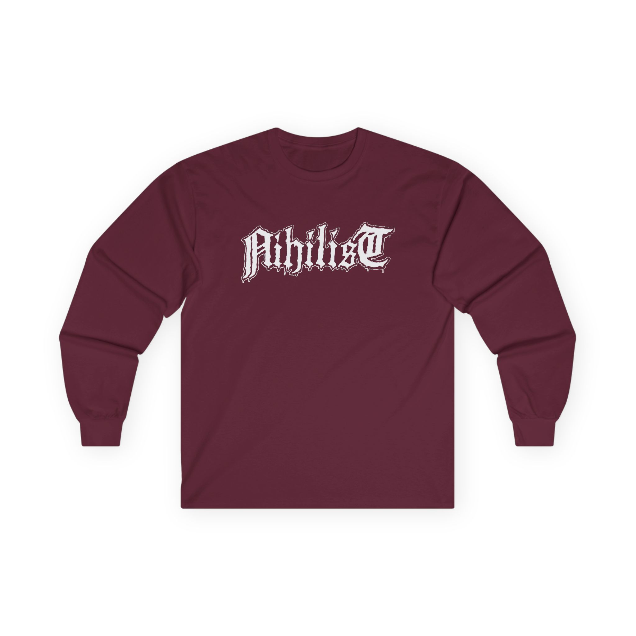 Entombed Nihilist Logo Unisex Ultra Cotton Long Sleeve Tee