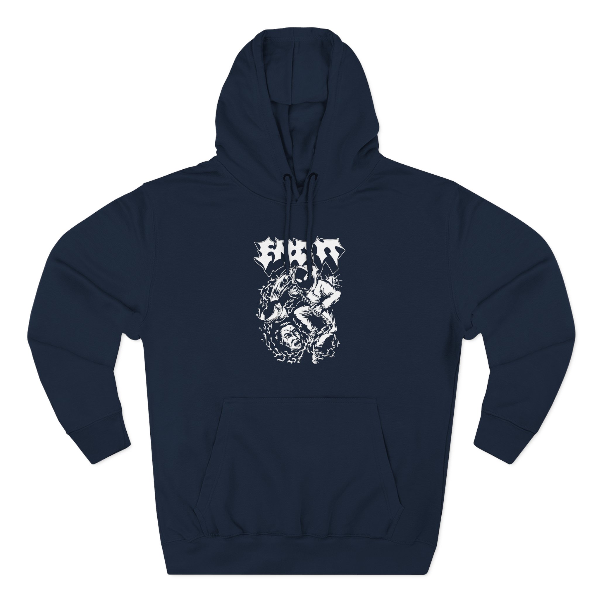 End It Three-Panel Fleece Hoodie