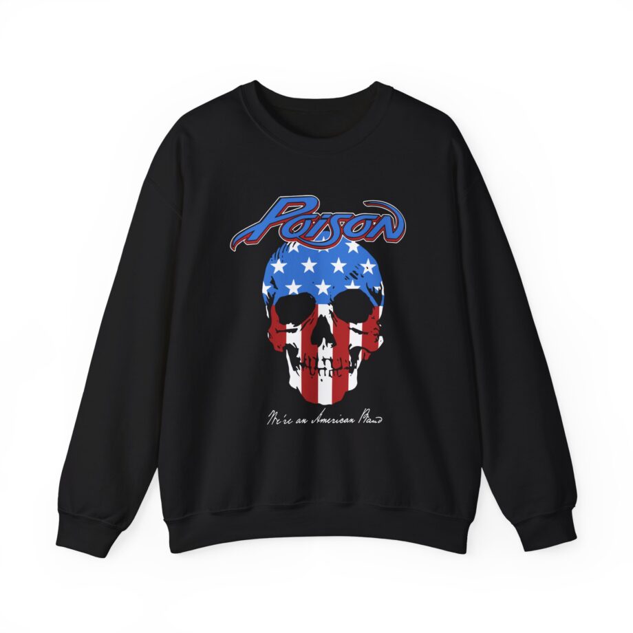 Poison American Band Unisex Heavy Blend™ Crewneck Sweatshirt
