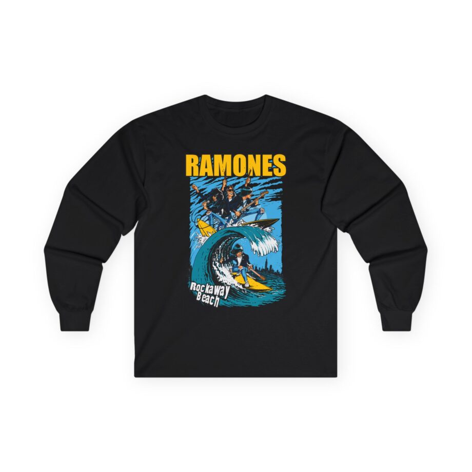 Ramones Rockaway Beach Unisex Ultra Cotton Long Sleeve Tee