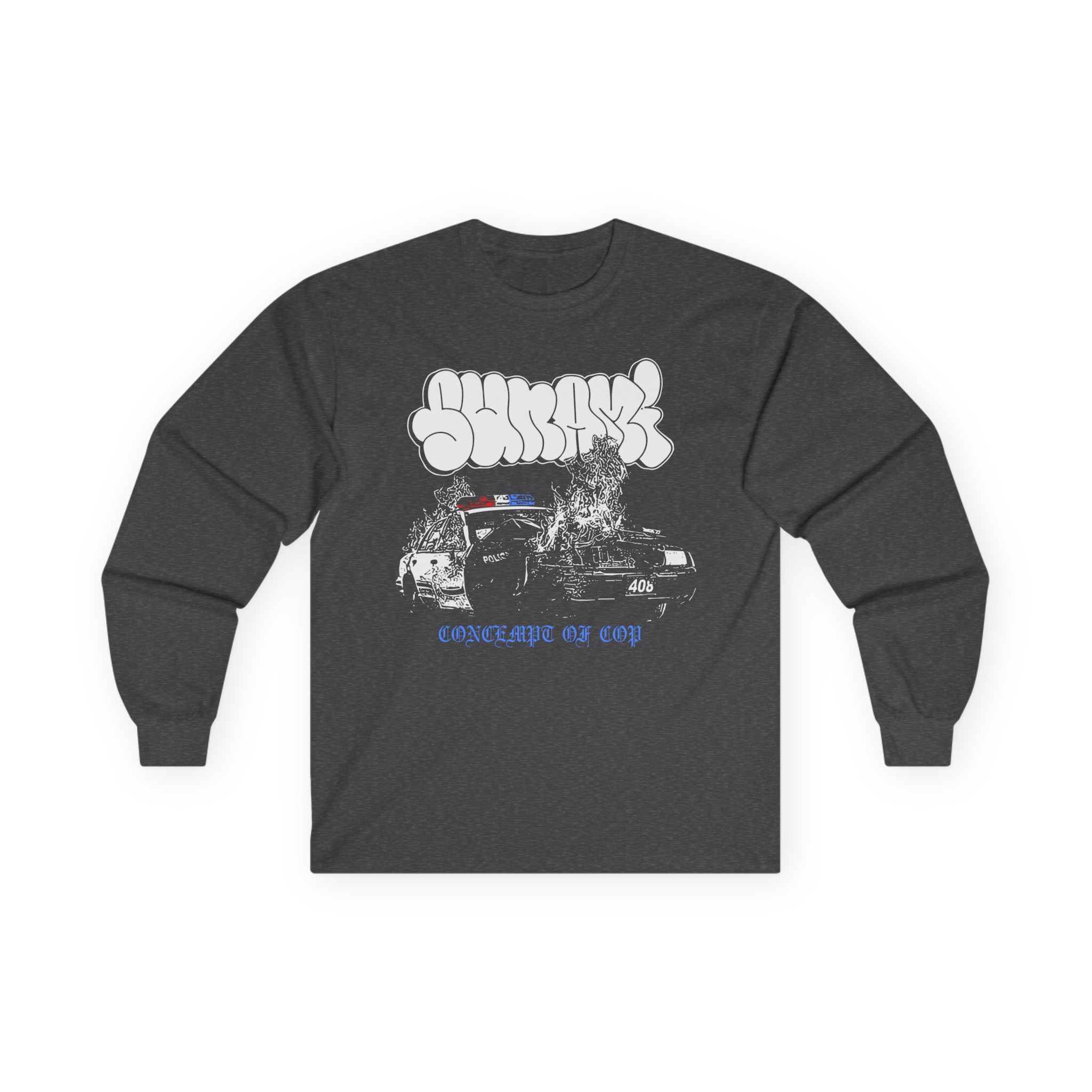 Sunami Contempt Unisex Ultra Cotton Long Sleeve Tee