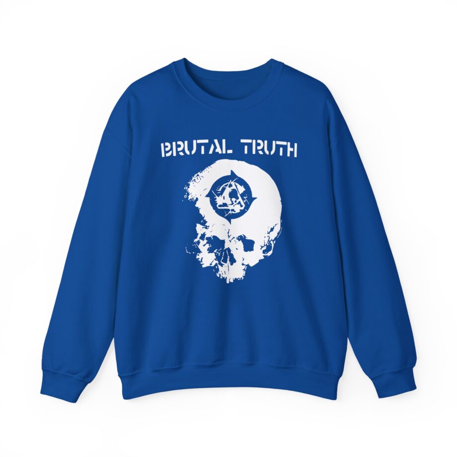 Brutal Truth Distort Destroy Noise Evolve Unisex Heavy Blend Crewneck Sweatshirt