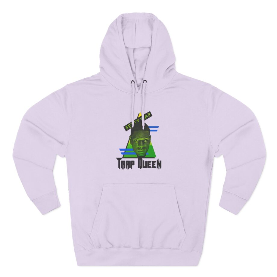 Fetty Wap Trap Queen Three-Panel Fleece Hoodie