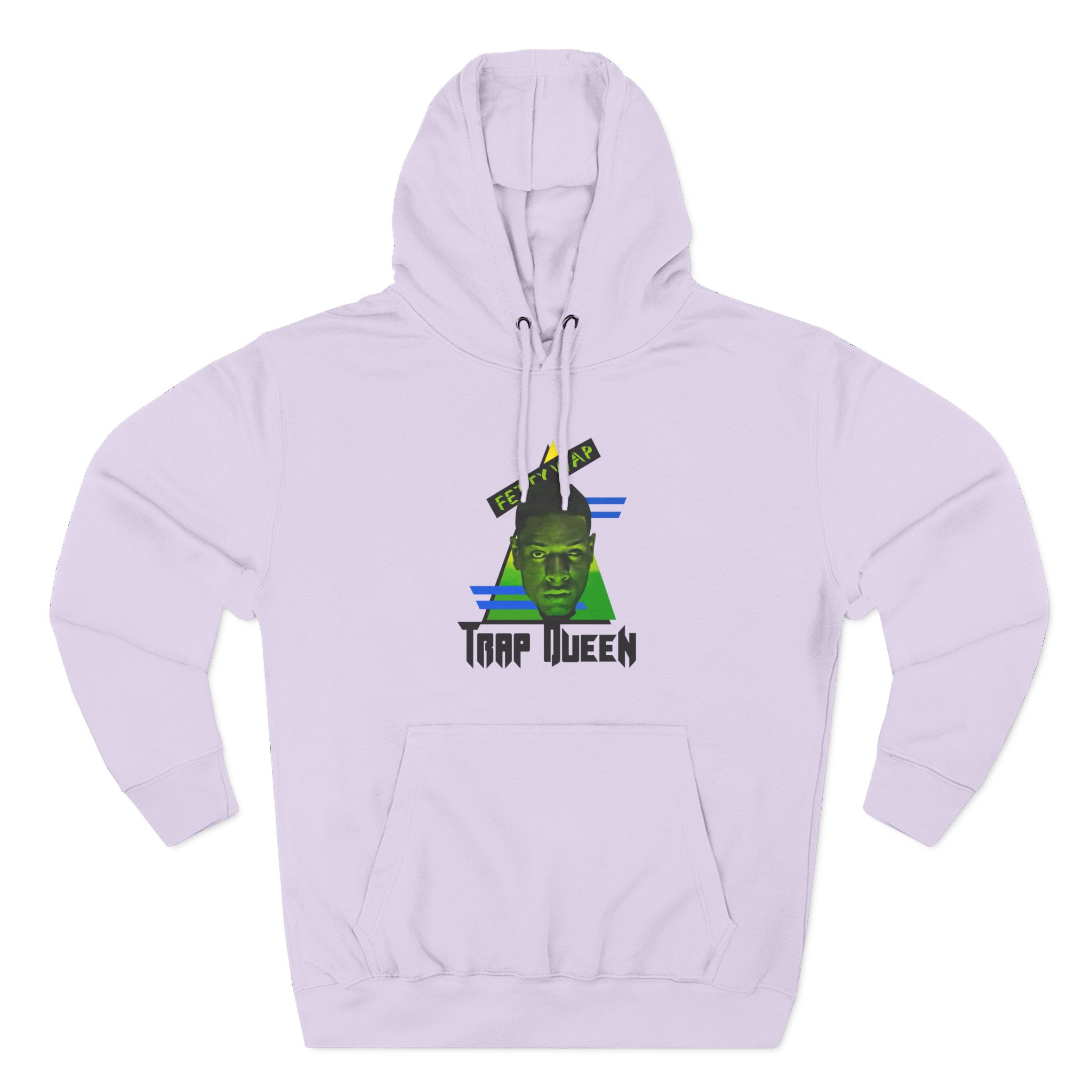 Fetty Wap Trap Queen Three-Panel Fleece Hoodie