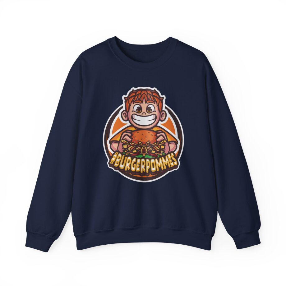 Burger Pommes Unisex Heavy Blend™ Crewneck Sweatshirt