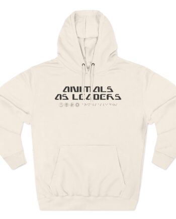 Animals as Leaders Basics Natural Three-Panel Fleece Hoodie