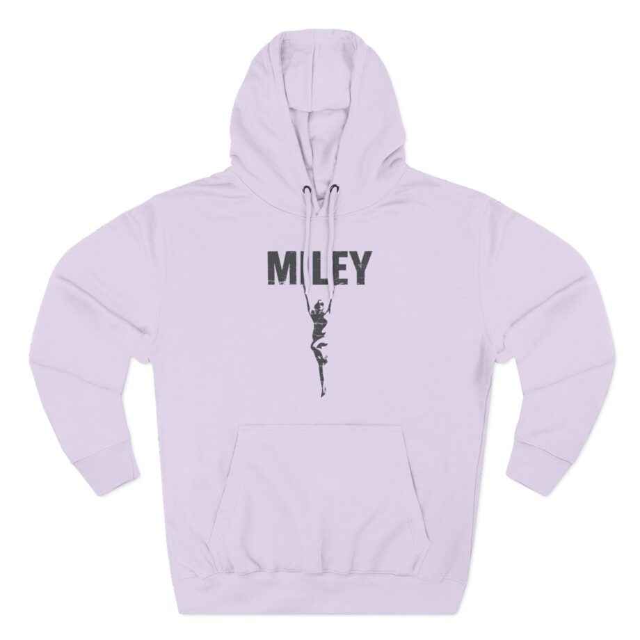 Miley Cyrus Three-Panel Fleece Hoodie