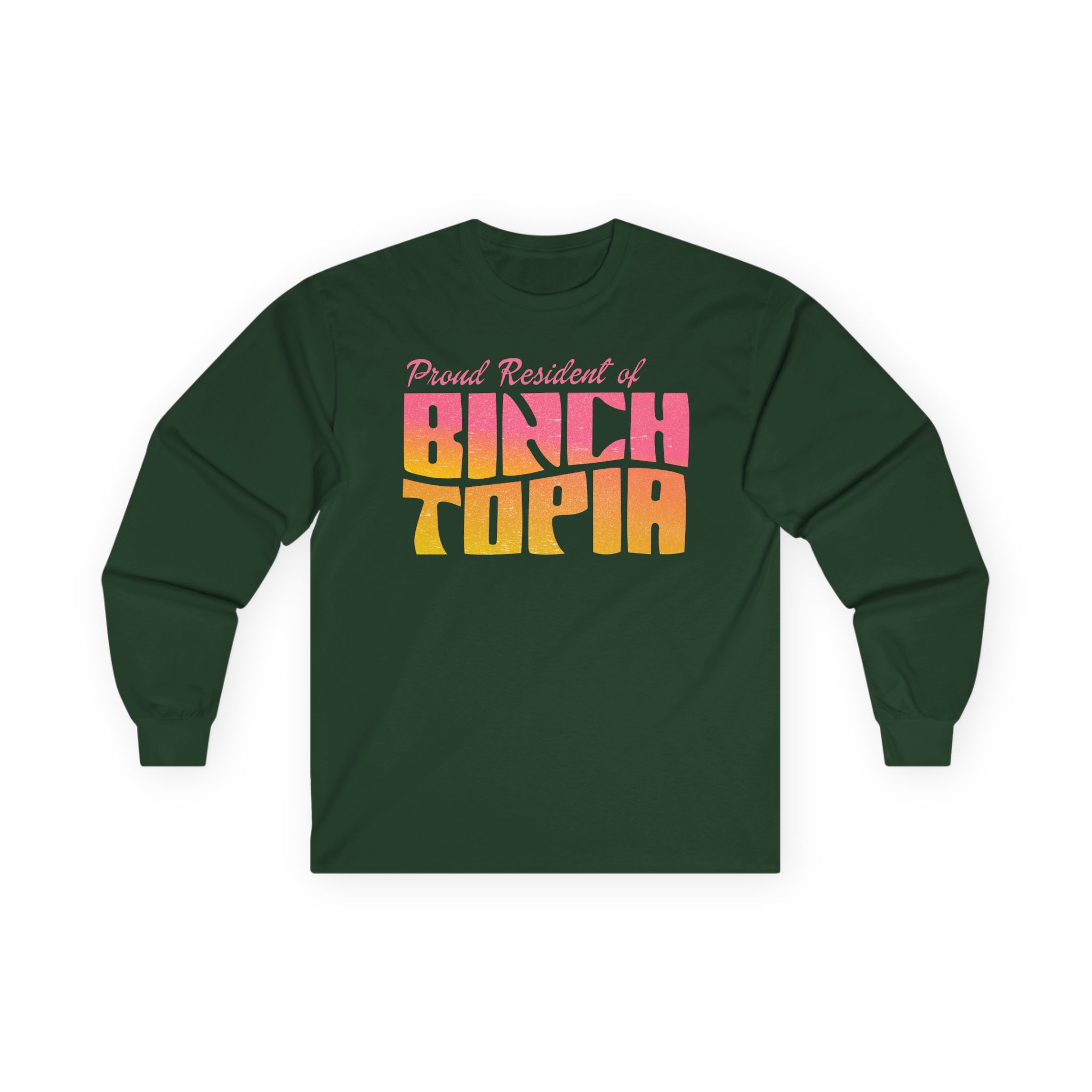 Binchtopia Unisex Ultra Cotton Long Sleeve Tee