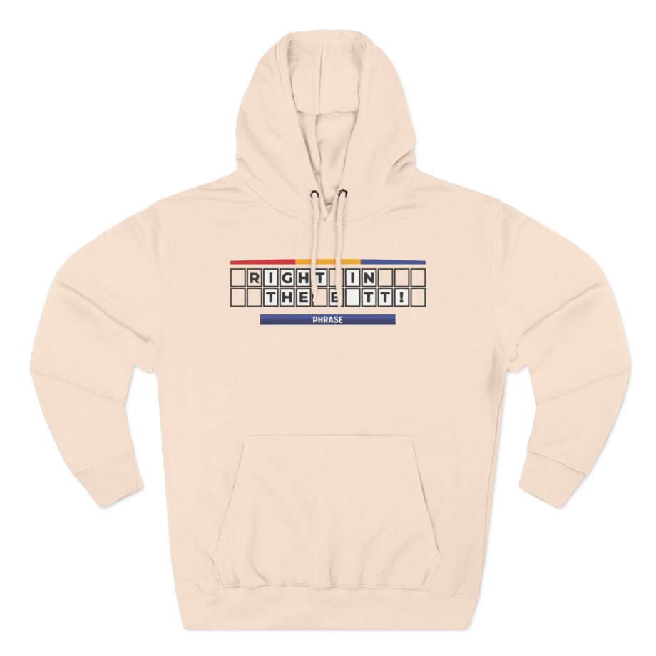 Jimmy Kimmel Right in the Butt Three-Panel Fleece Hoodie
