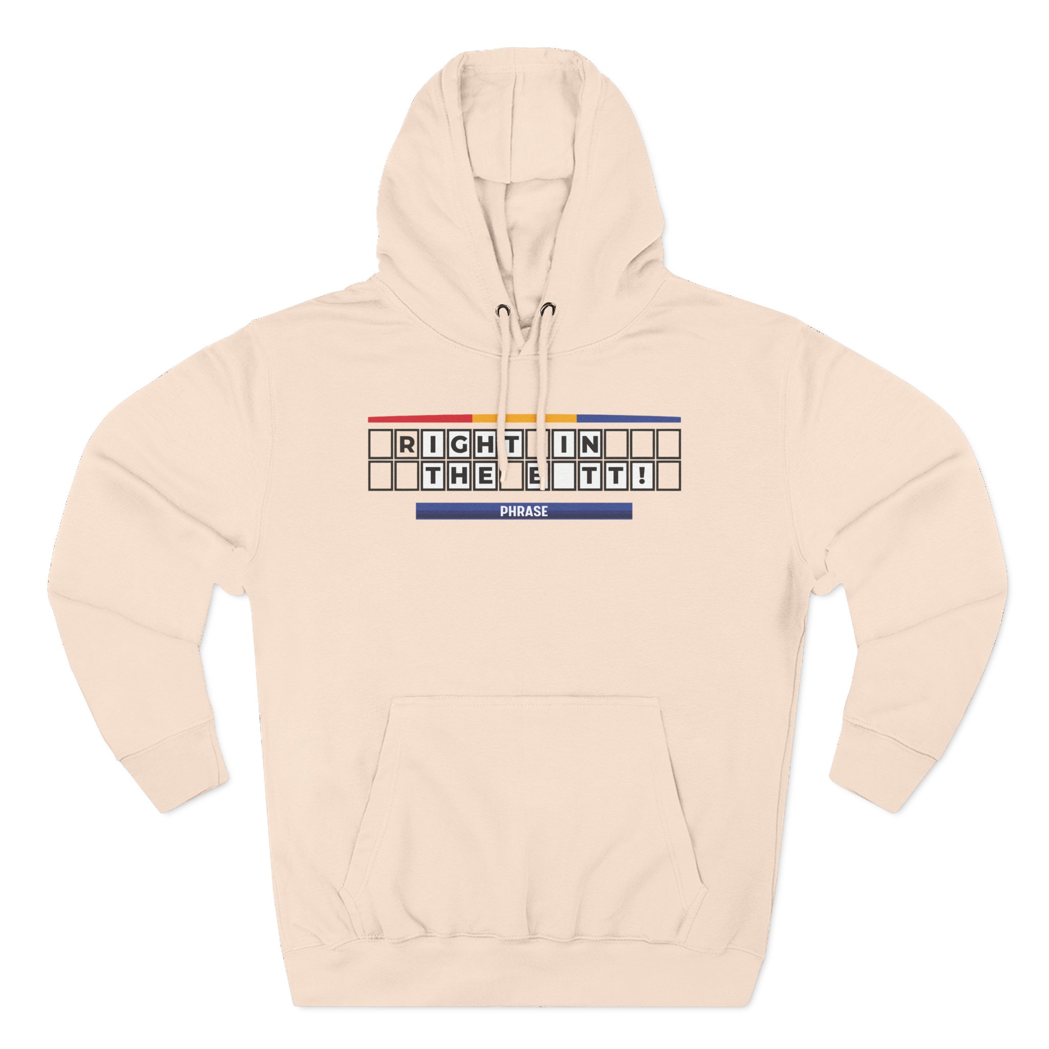 Jimmy Kimmel Right in the Butt Three-Panel Fleece Hoodie
