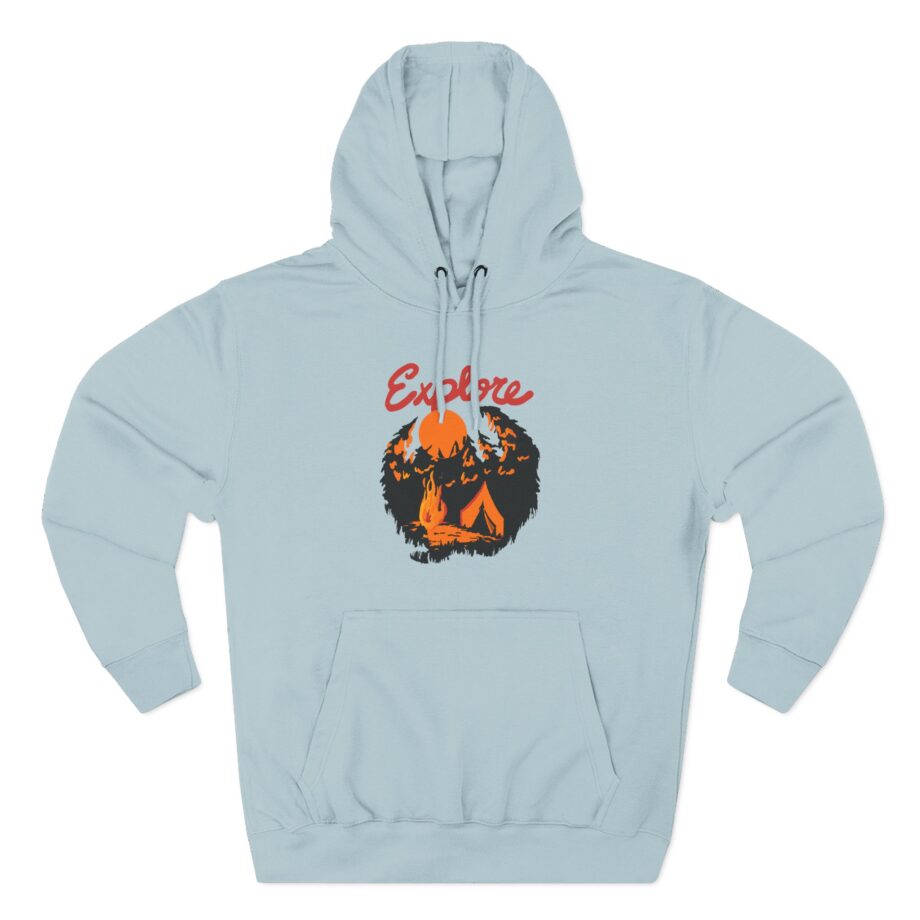 Camp Wendigoon Staff Three-Panel Fleece Hoodie