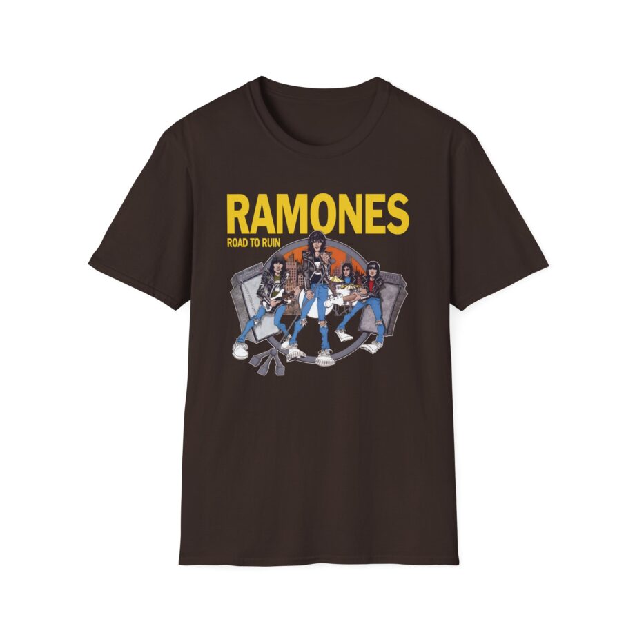 Ramones Ramones I Wanna Be Sedated Unisex Softstyle T-Shirt