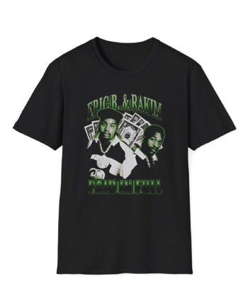 Eric B Rakim Paid in Full vUnisex Softstyle T-Shirt