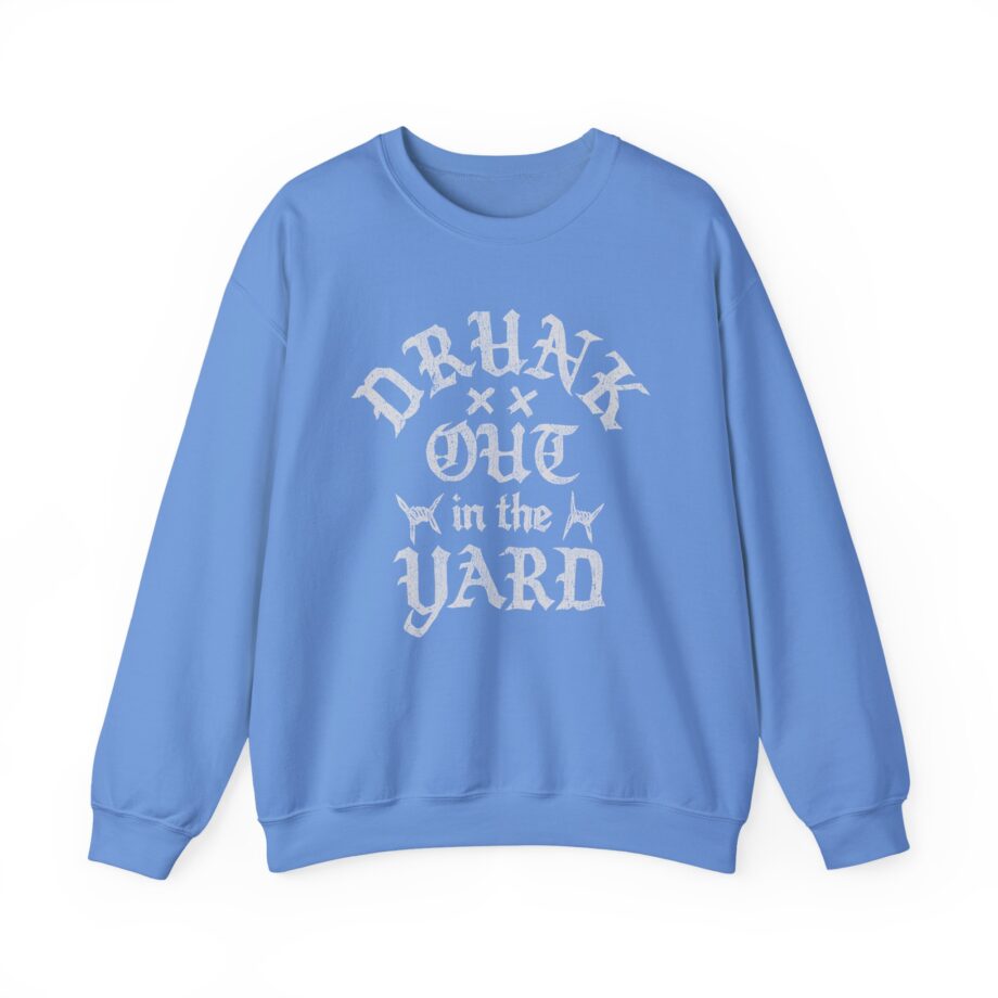 Hardy Drunk Out in the Yard Unisex Heavy Blend™ Crewneck Sweatshirt