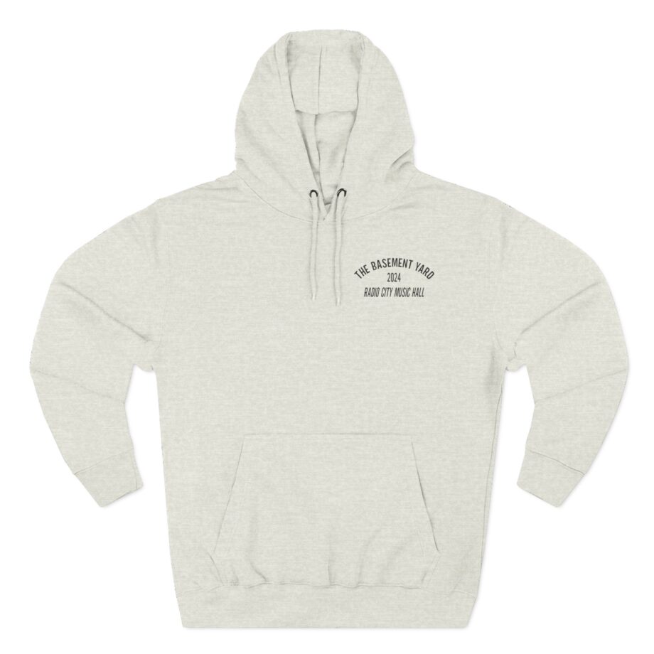 Basement Yard Tby Radio City Ivory Three-Panel Fleece Hoodie
