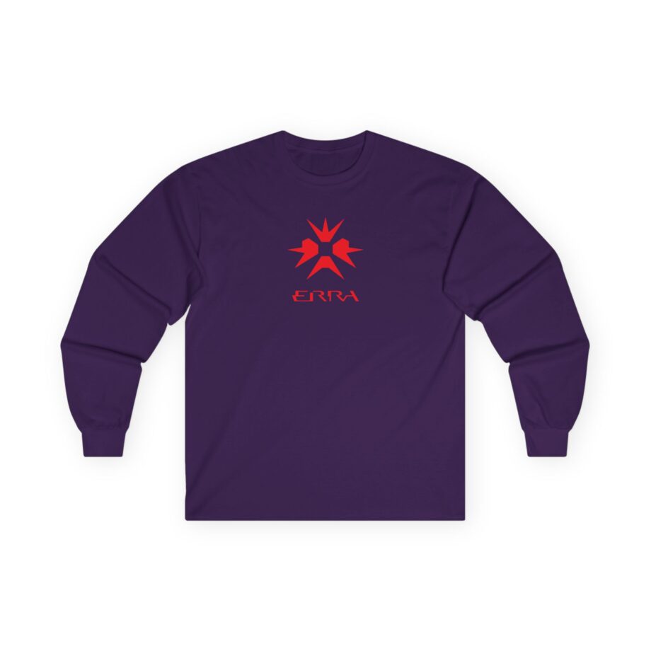 Erra Burst Logo Unisex Ultra Cotton Long Sleeve Tee