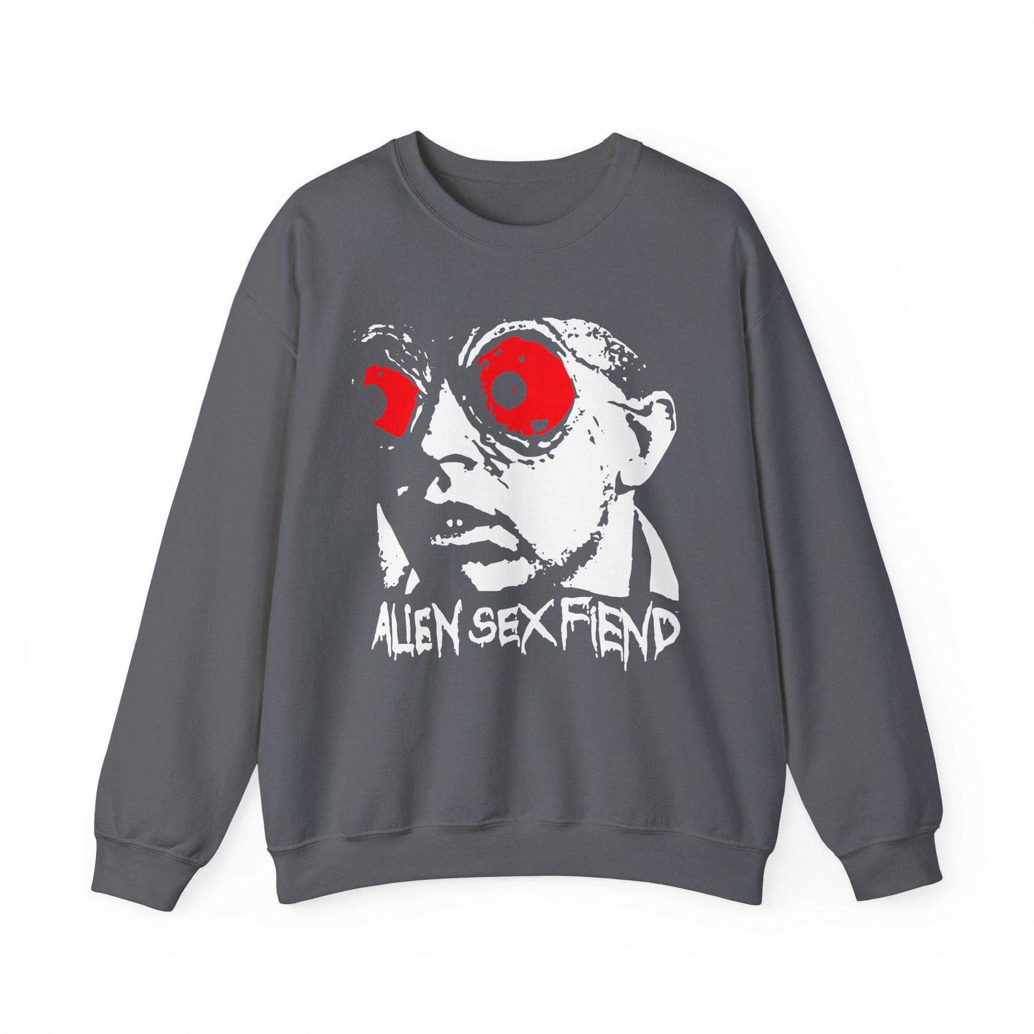Alien Sex Fiend Acid Bath Unisex Heavy Blendâ„¢ Crewneck Sweatshirt