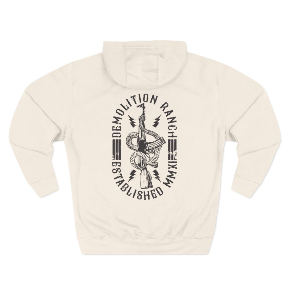 Demolition Ranch Mmxi Snake Three-Panel Fleece Hoodie