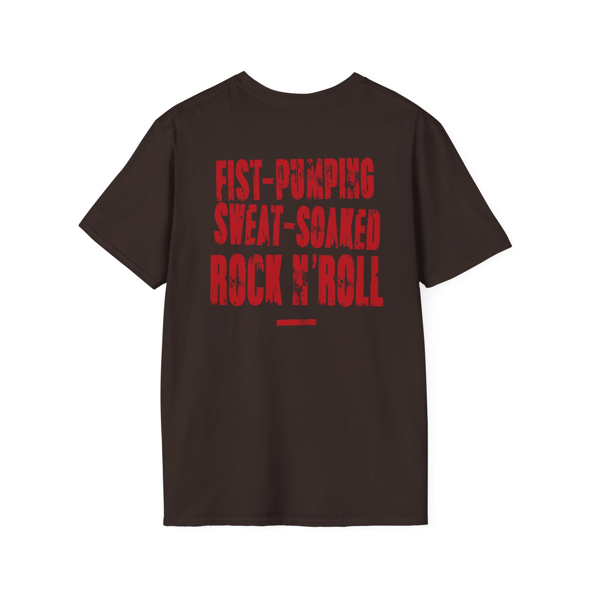 Airbourne Fist Pumping Unisex Softstyle T-Shirt