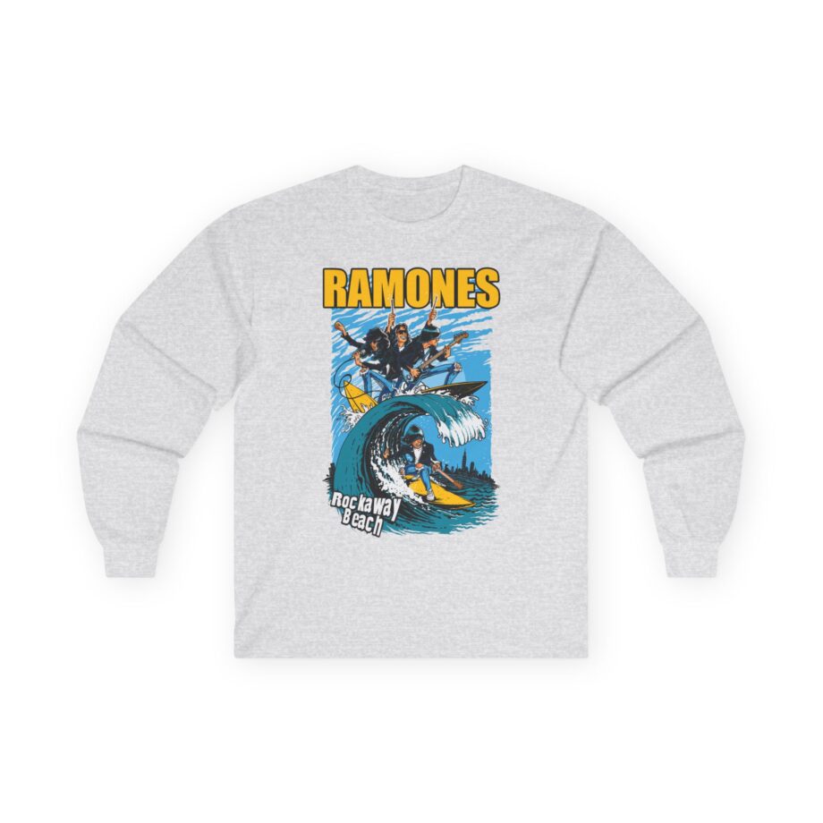 Ramones Rockaway Beach Unisex Ultra Cotton Long Sleeve Tee