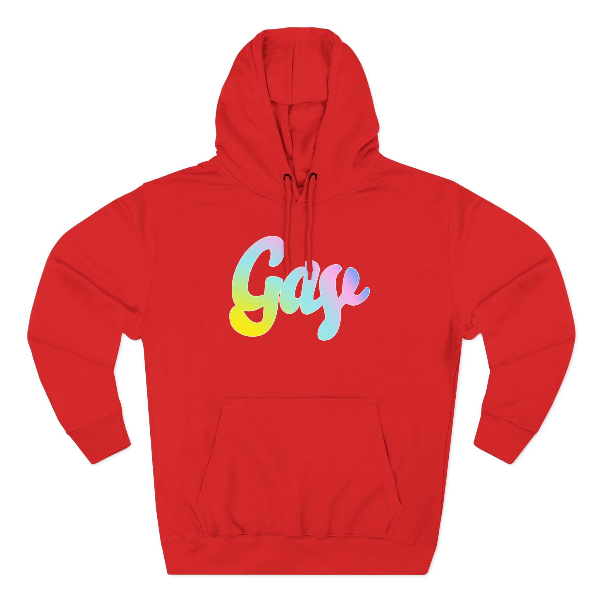 Ishowspeed Gay Three-Panel Fleece Hoodie