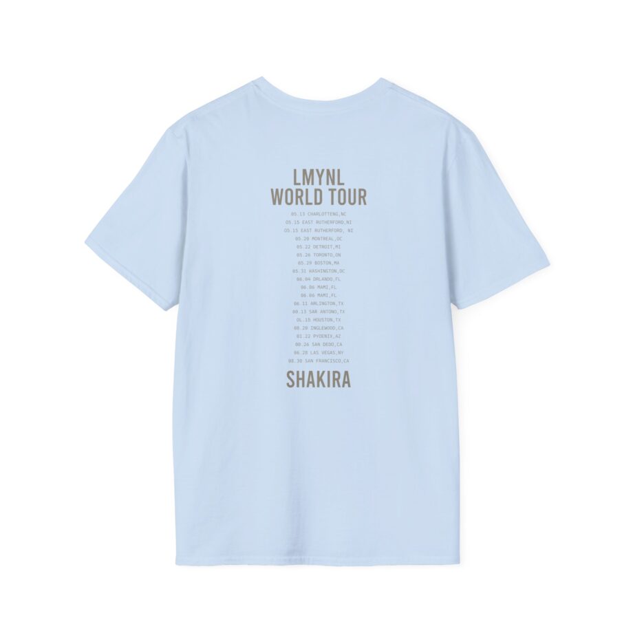 Shakira Dollar Bill Unisex Softstyle T-Shirt