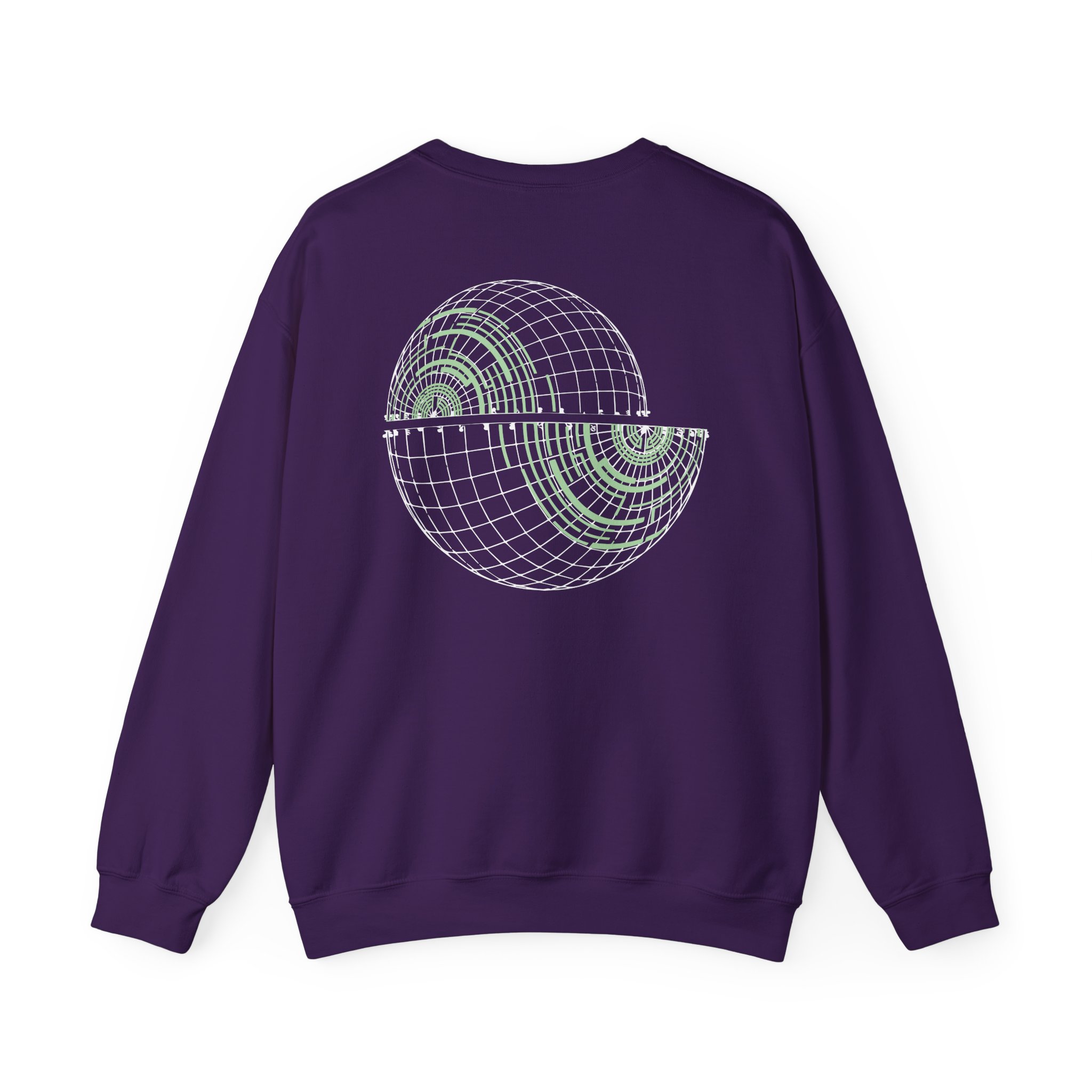 Pendulum Globe Glow in the Dark Logo Unisex Heavy Blendâ„¢ Crewneck Sweatshirt