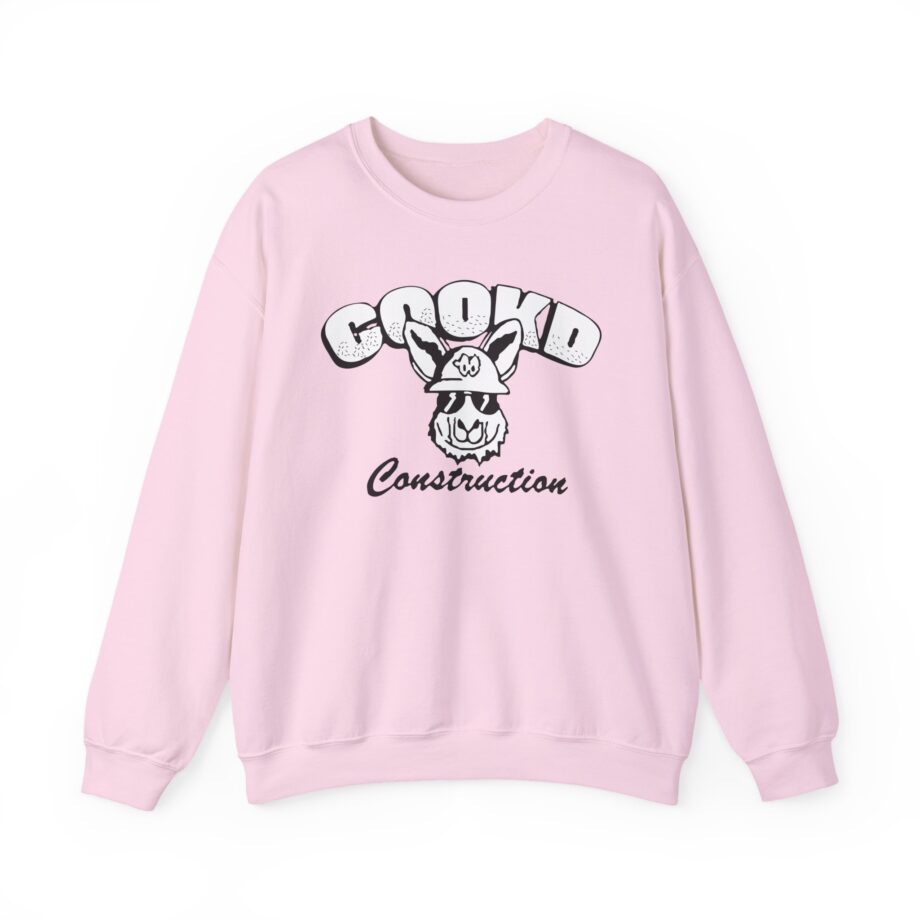 Lazarbeam Cookd Construction Unisex Heavy Blend™ Crewneck Sweatshirt