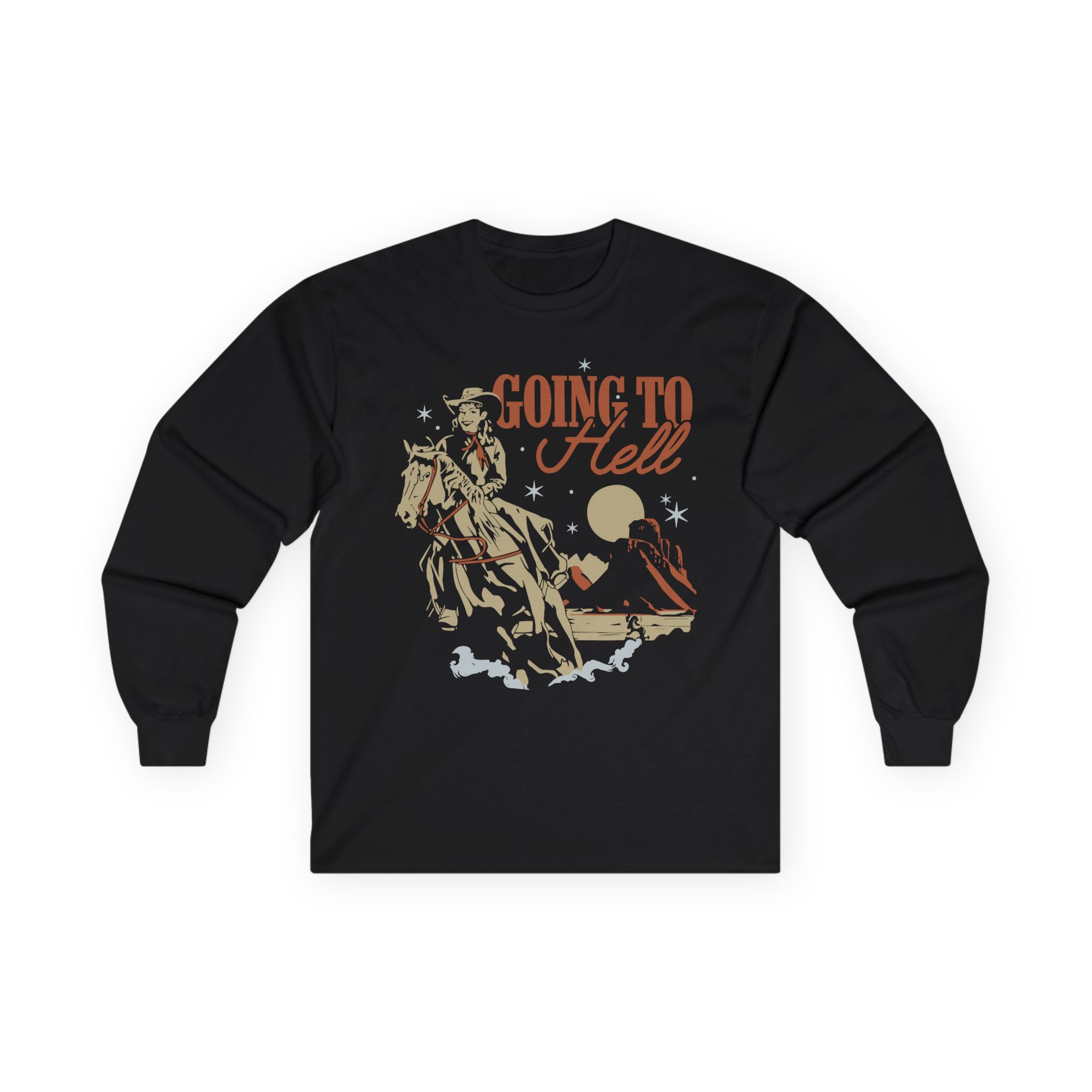 Kallmekris Going to Hell Unisex Ultra Cotton Long Sleeve Tee