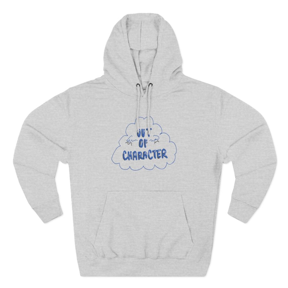 Out of Character Three-Panel Fleece Hoodie