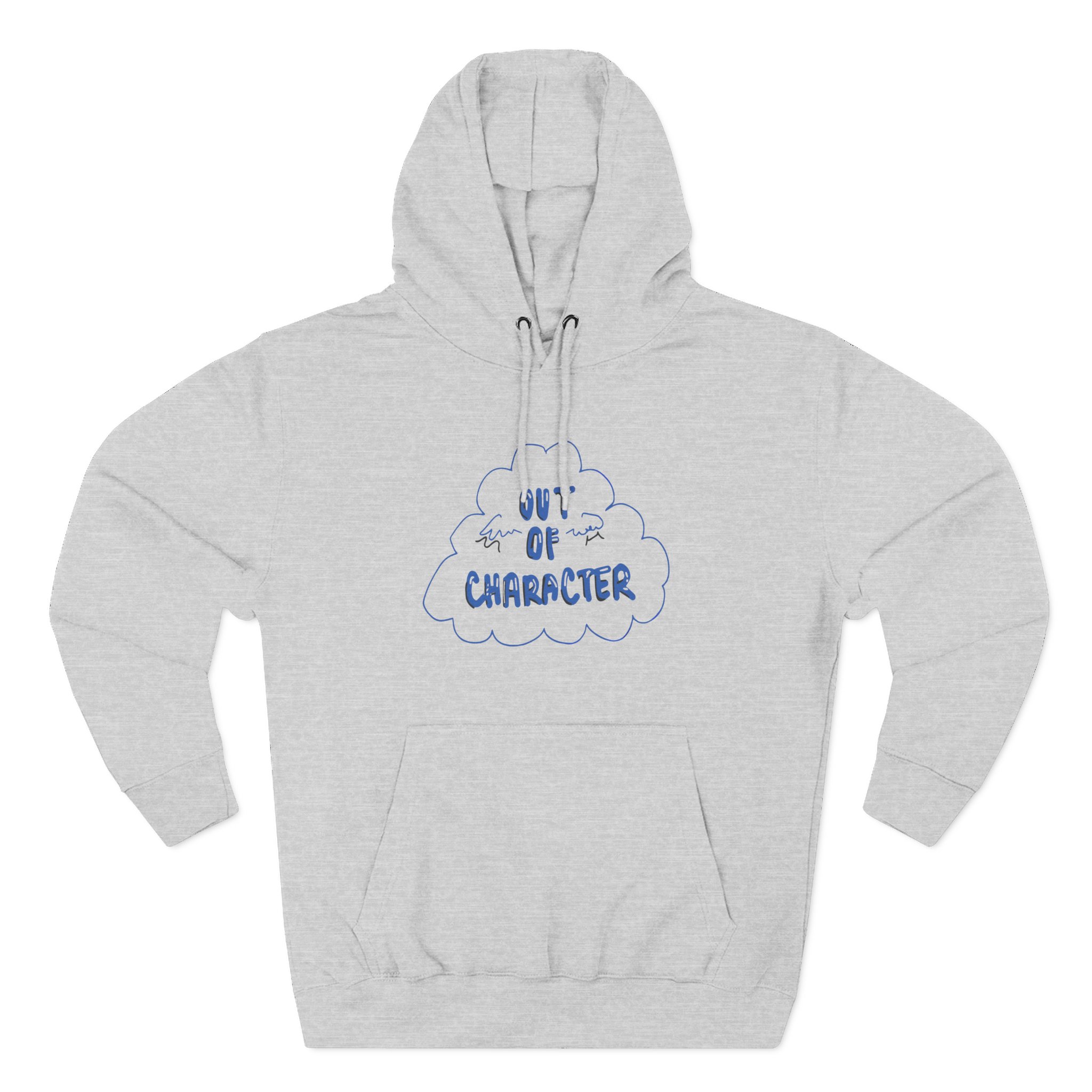 Out of Character Three-Panel Fleece Hoodie