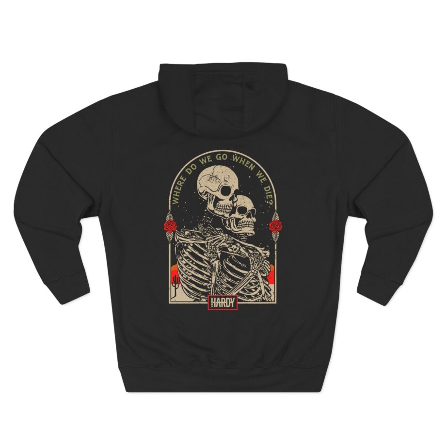 Hardy When We Die Three-Panel Fleece Hoodie