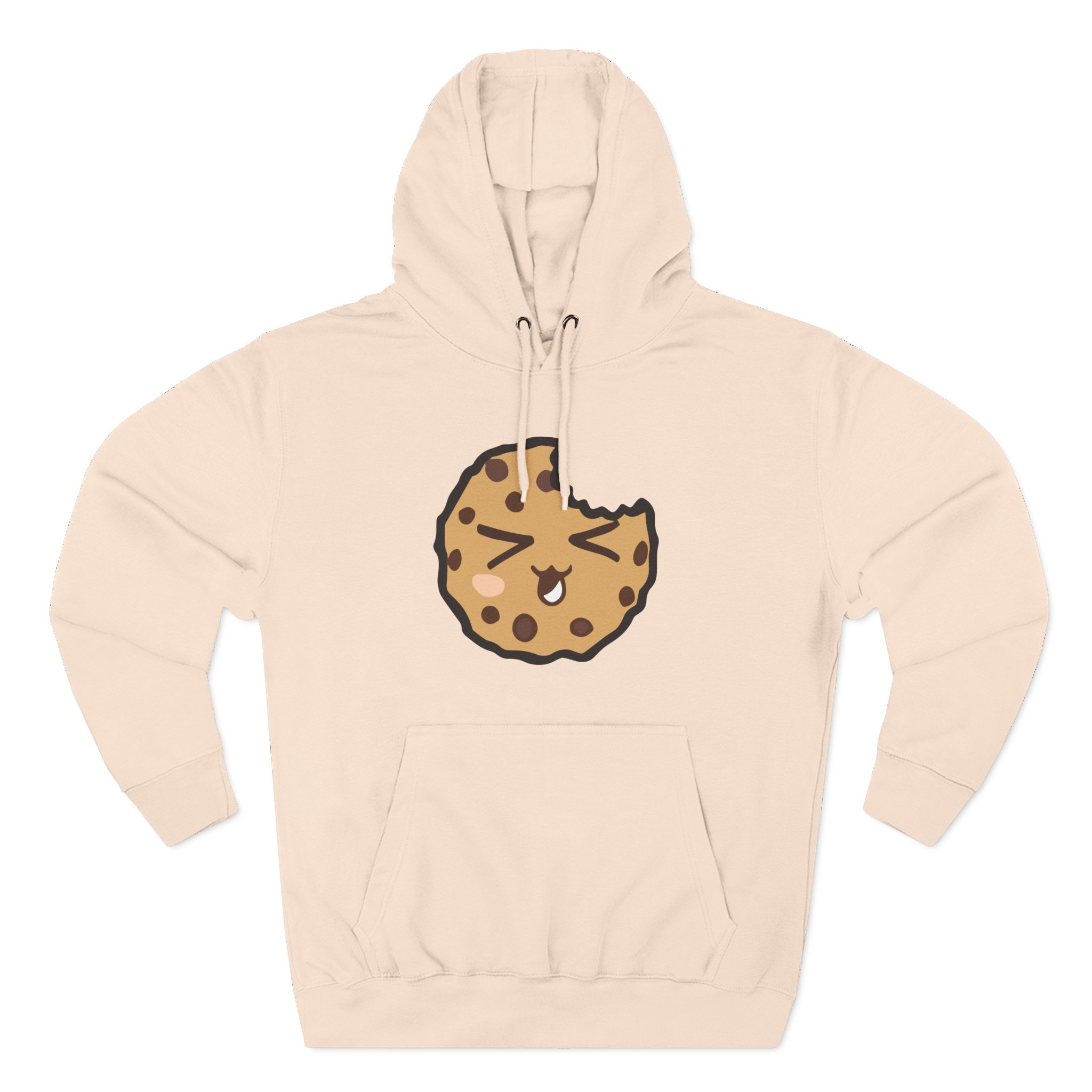 Cookieswirlc Three-Panel Fleece Hoodie