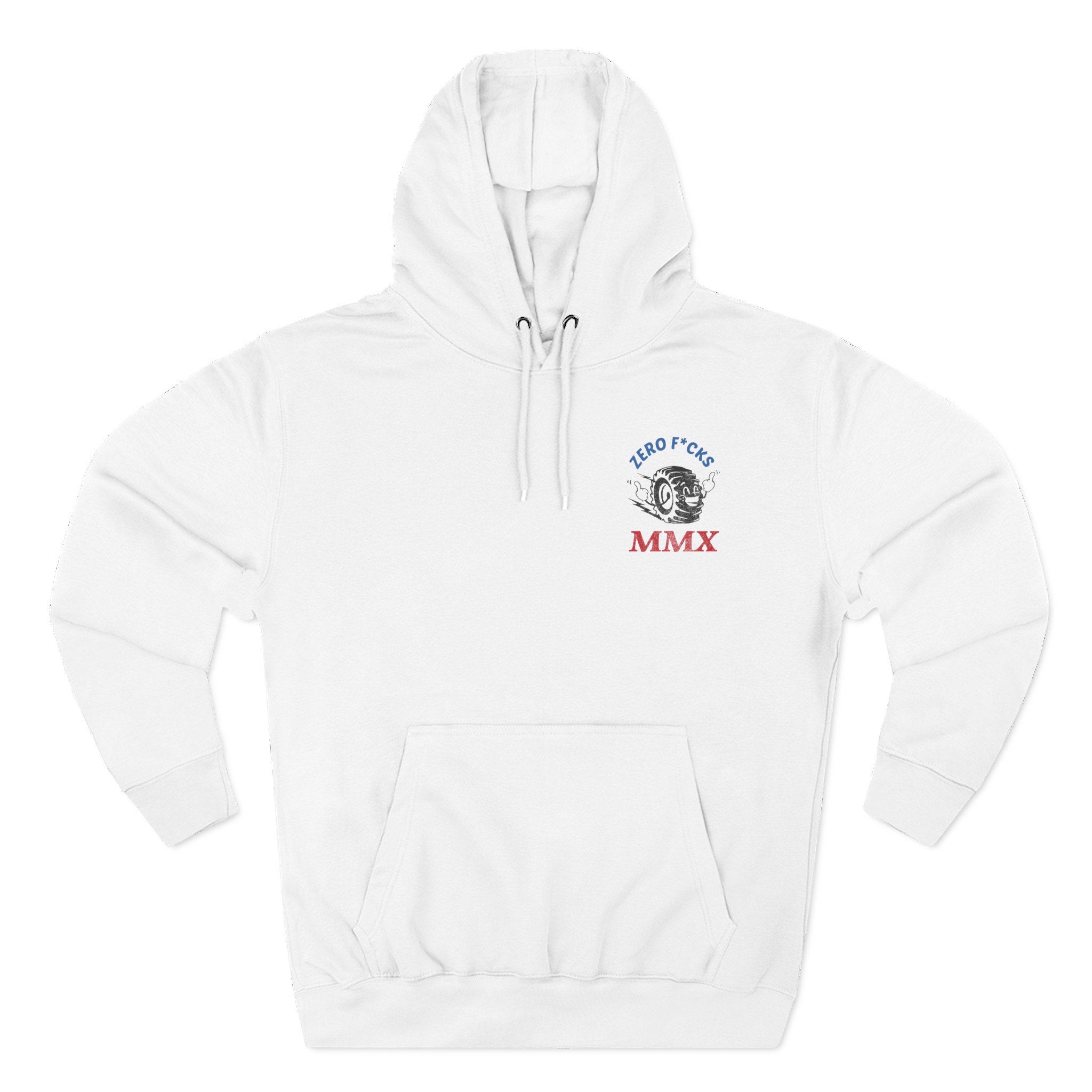 Monstermax Zero Fucks Three-Panel Fleece Hoodie