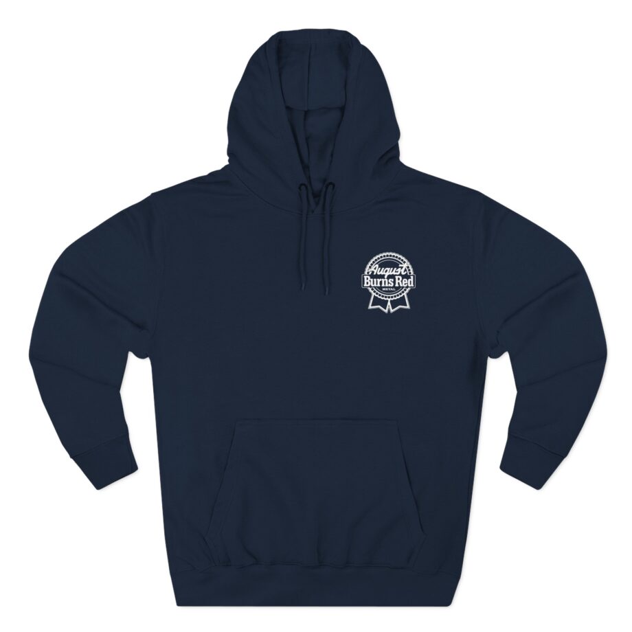 August Burns Red ABR Beer Can Three-Panel Fleece Hoodie