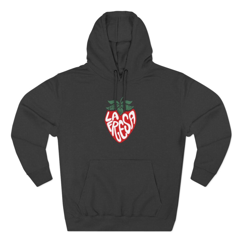 Eslabon Armado La Fresa Three-Panel Fleece Hoodie