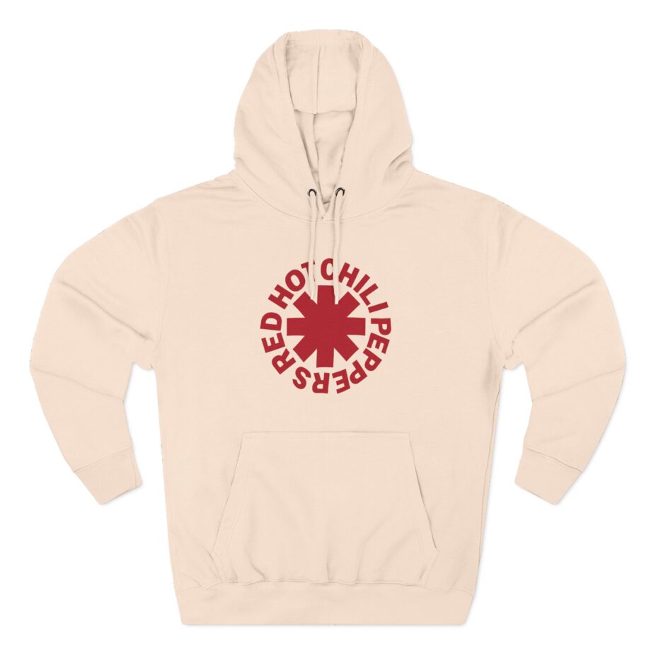 Red Hot Chili Peppers Logo Three-Panel Fleece Hoodie