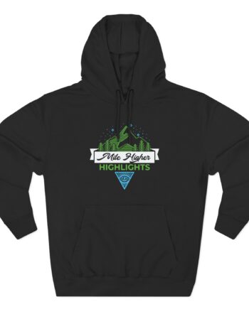 Kendall Rae Mile Higher Three-Panel Fleece Hoodie