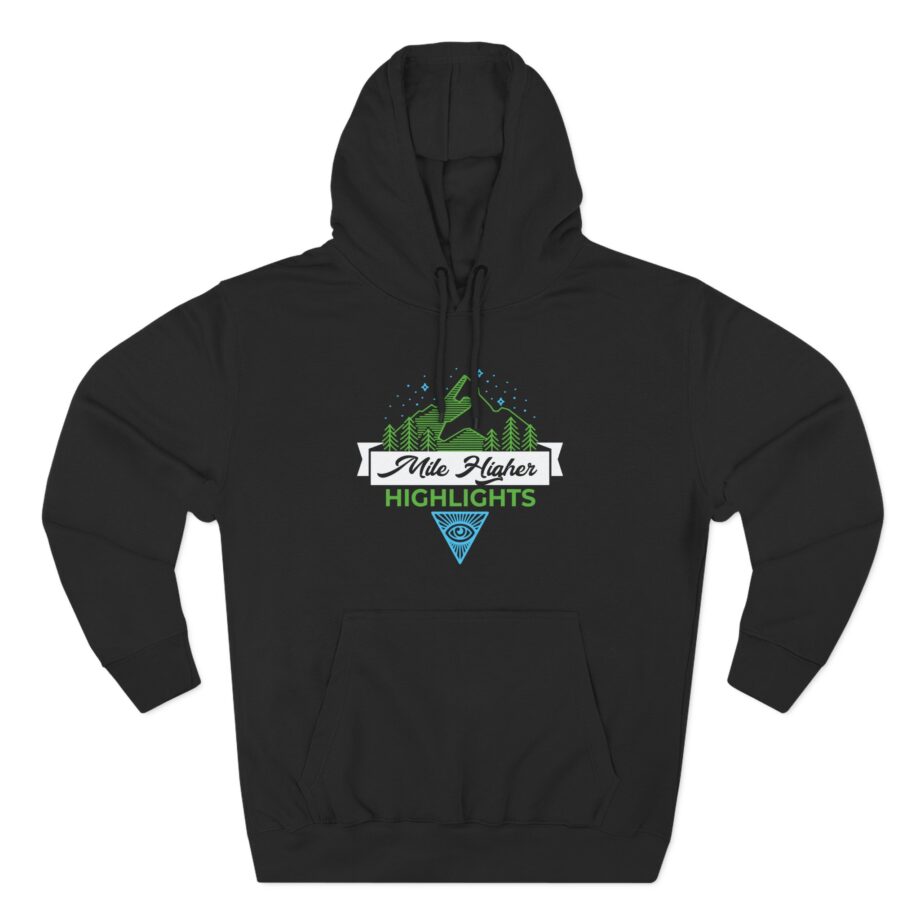Kendall Rae Mile Higher Three-Panel Fleece Hoodie