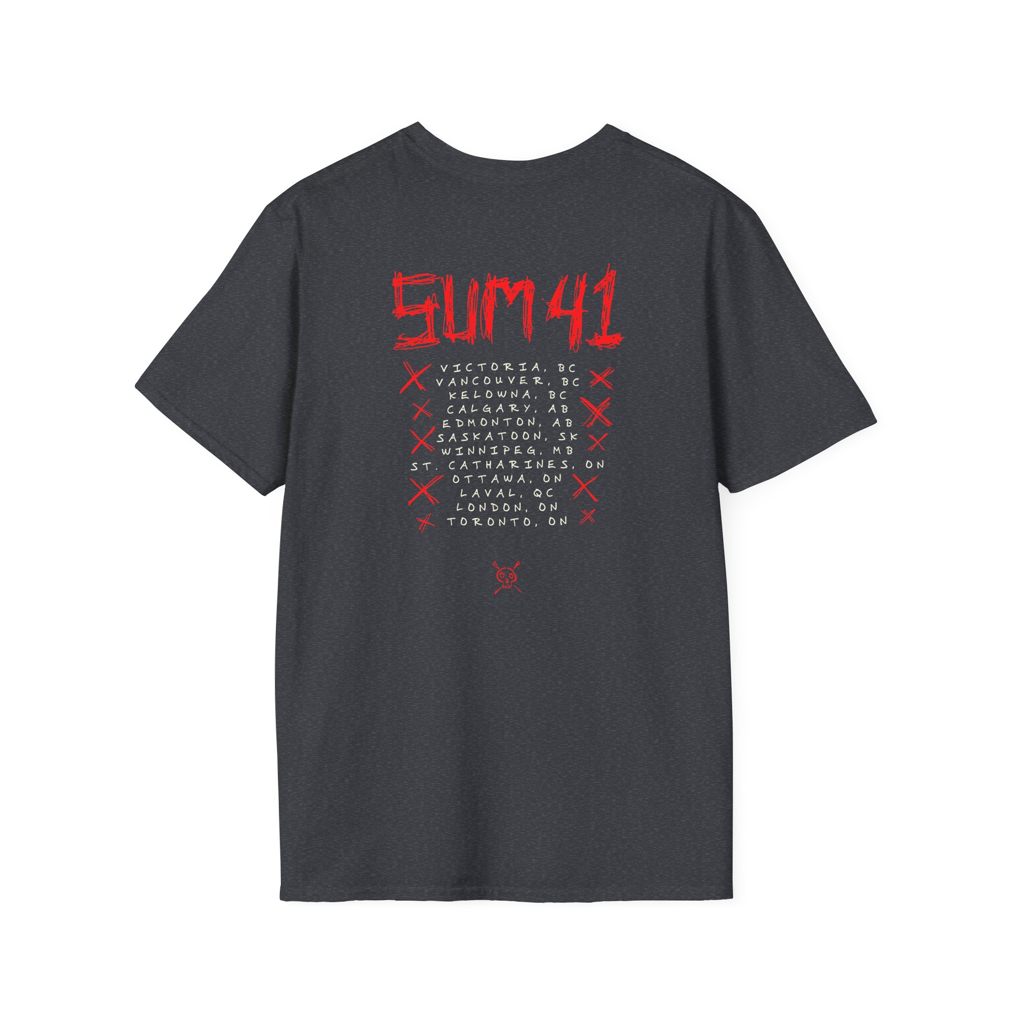 Sum 41 F**k Tour Unisex Softstyle T-Shirt
