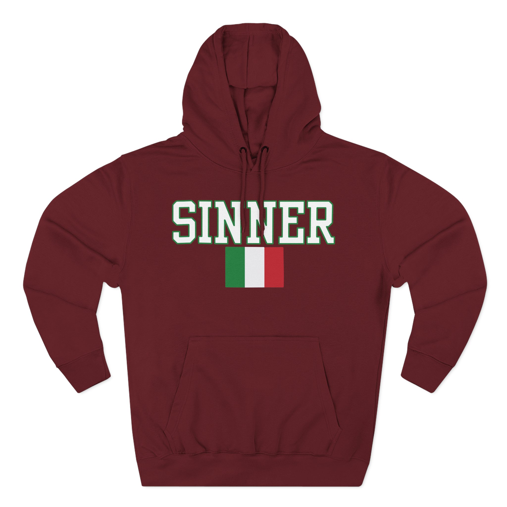 Jannik Sinner Three-Panel Fleece Hoodie