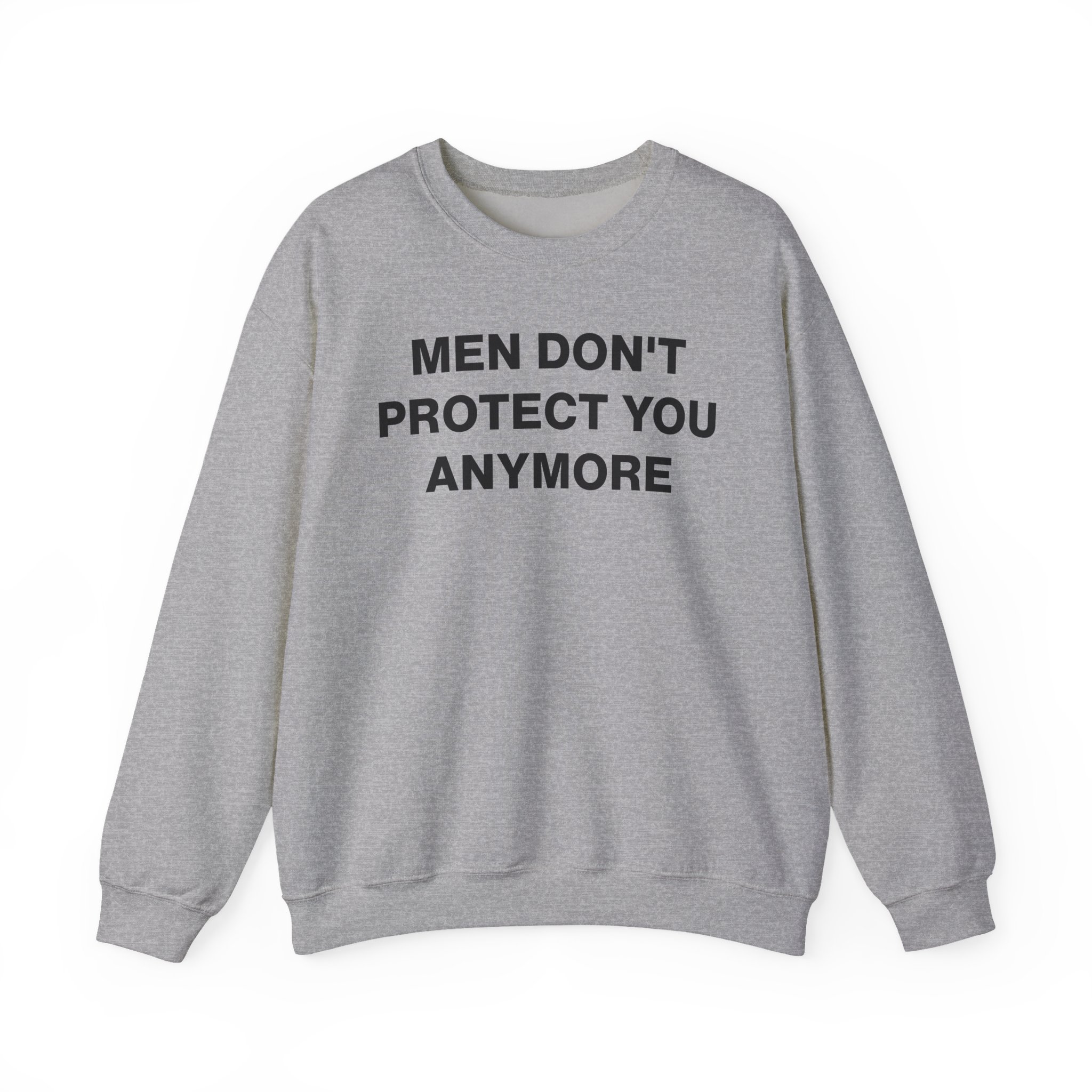 Jenny Holzer Men Don´t Protect You Anymore Unisex Heavy Blend™ Crewneck Sweatshirt