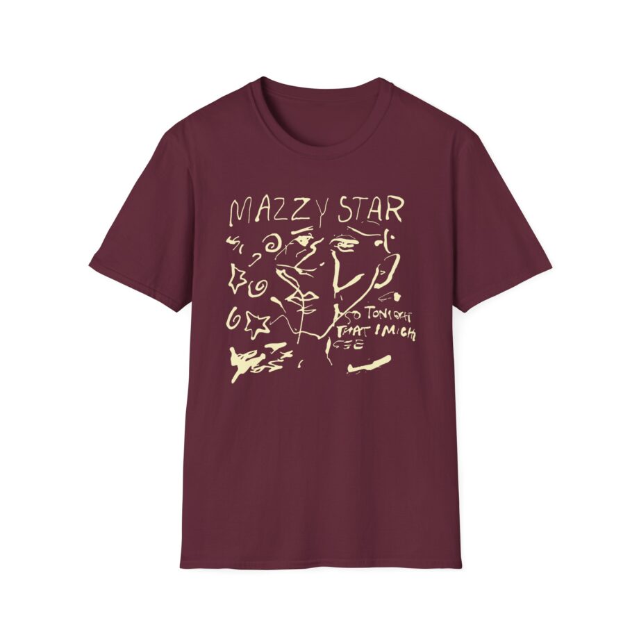 Binchtopia Max Wearing Mazzy Star 90s Unisex Softstyle T-Shirt