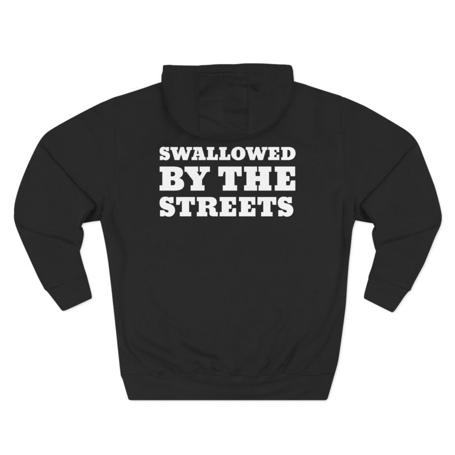 Rotting Out Swallowed by the Streets Three-Panel Fleece Hoodie