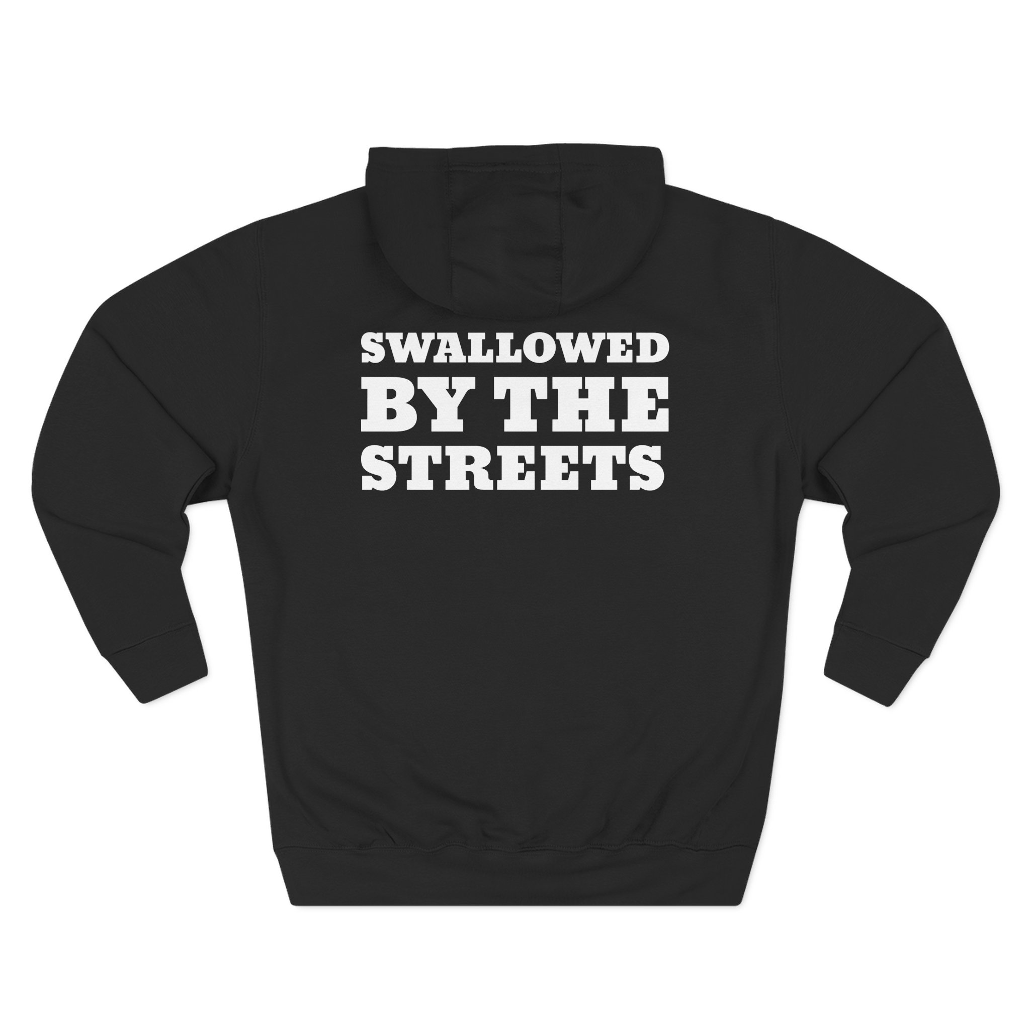 Rotting Out Swallowed by the Streets Three-Panel Fleece Hoodie