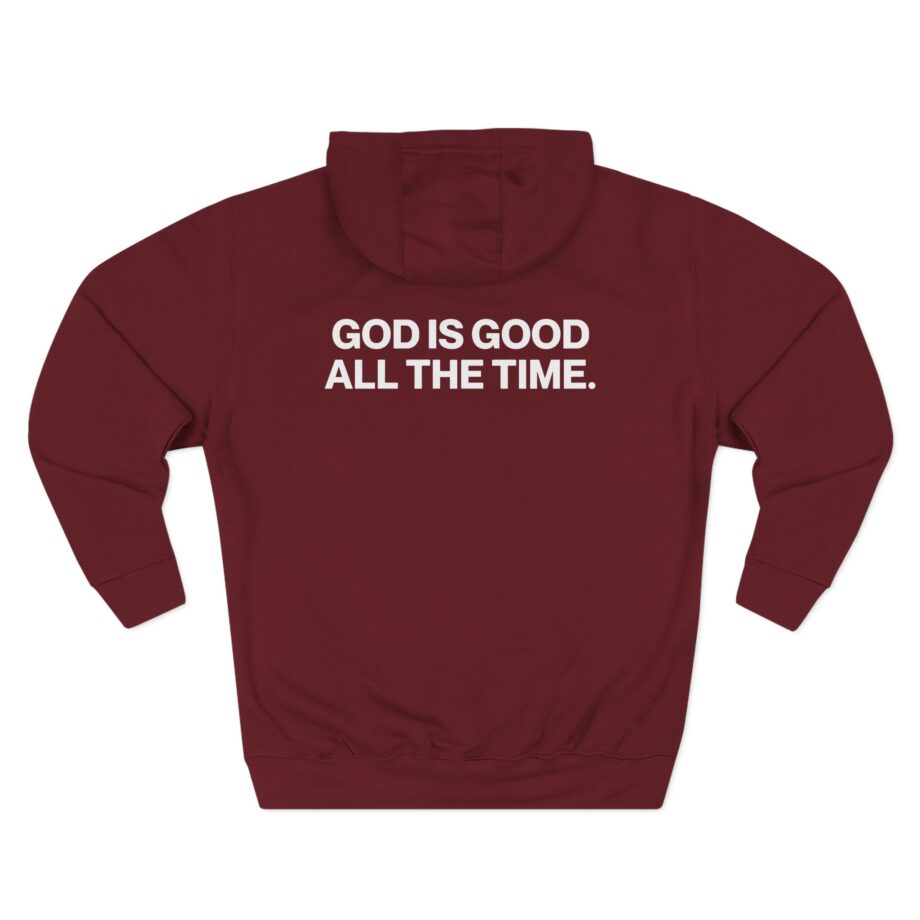 Forrest Frank God is Good Coach's Three-Panel Fleece Hoodie