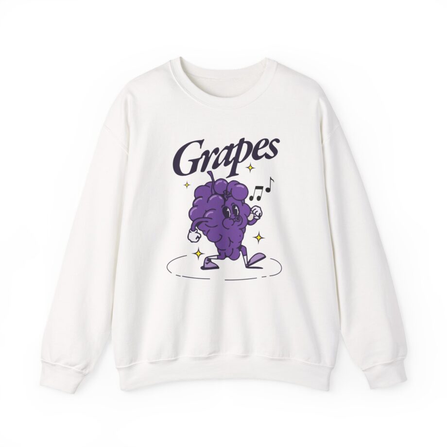 James Marriott Grapes Natural Unisex Heavy Blend™ Crewneck Sweatshirt